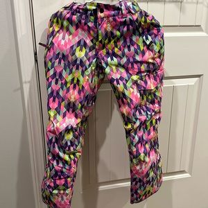 Youth size small 686 ski pants - girls